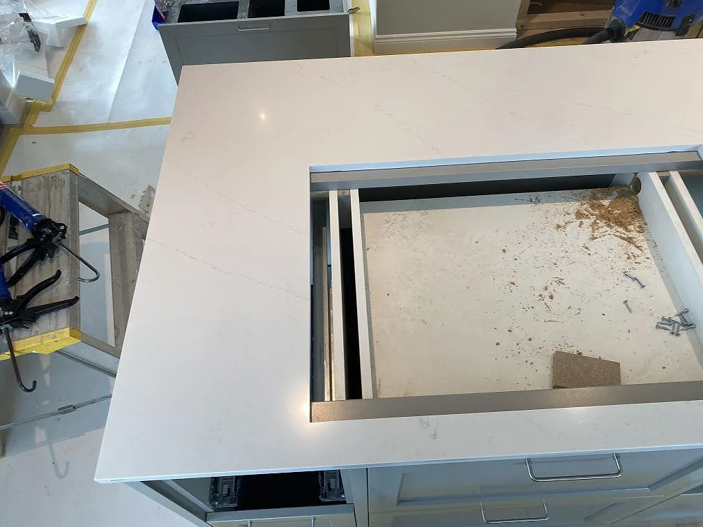 Køkkenbordplade i Silestone Eternal Statuario, Åryd – billede 5