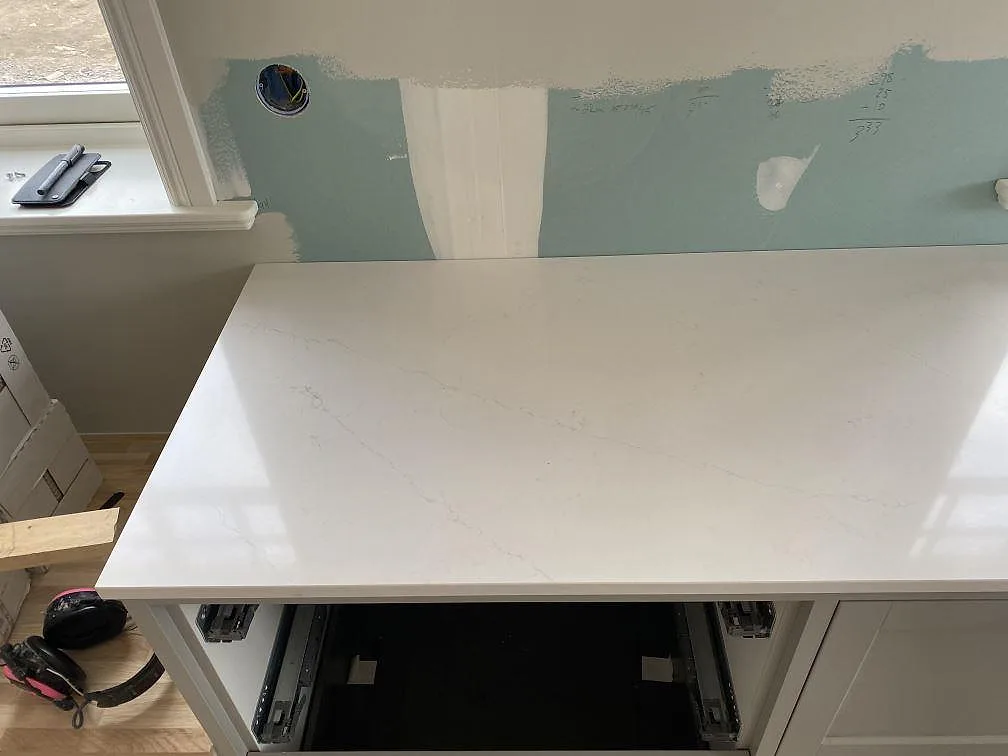 Køkkenbordplade i Silestone Eternal Statuario, Åryd – billede 4