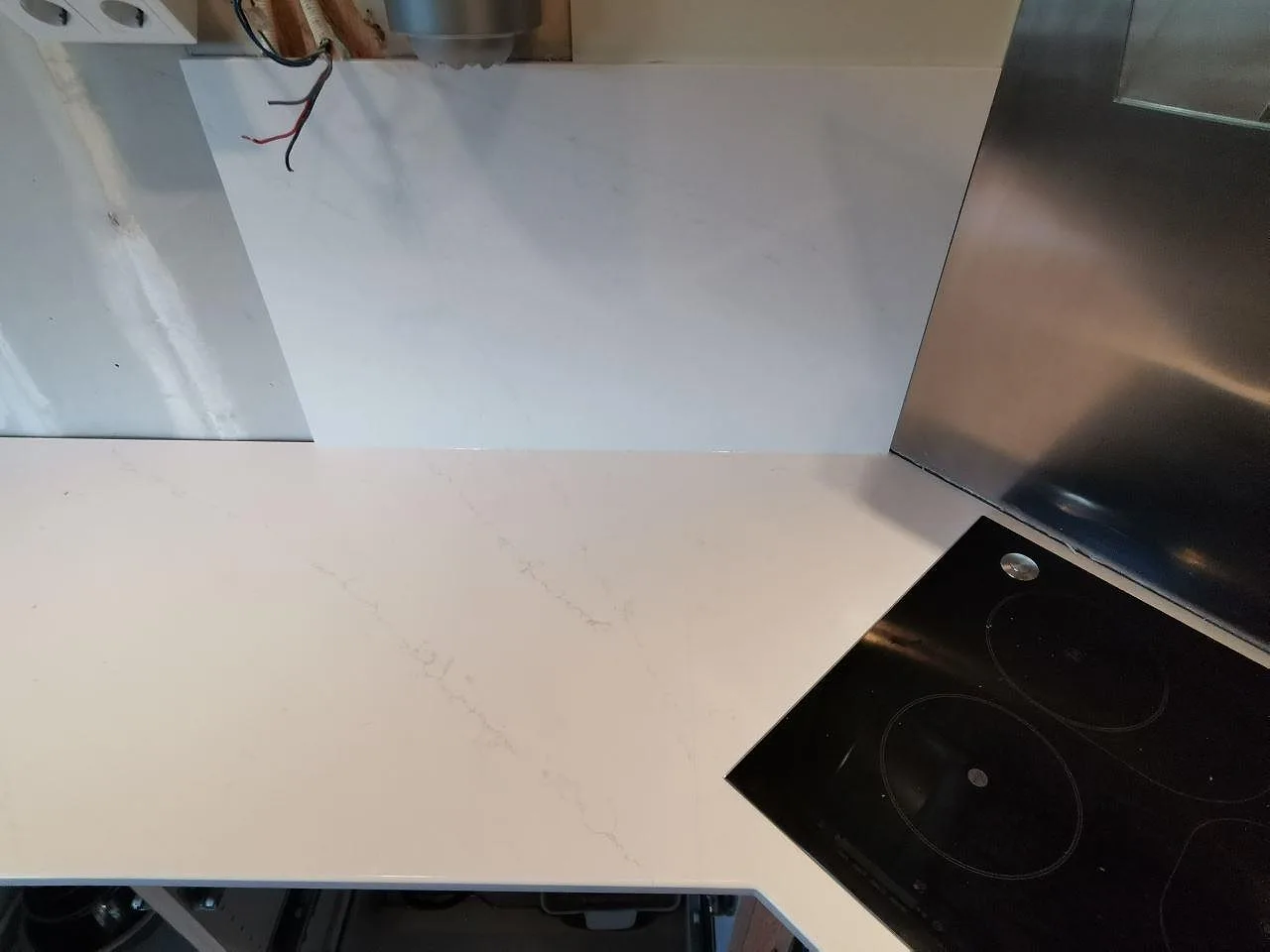 Køkkenbordplade i Silestone Eternal Statuario, Borås – billede 8