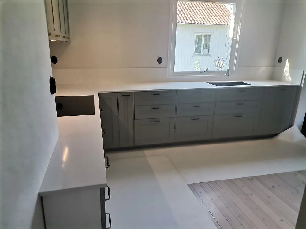 Køkkenbordplade i Silestone Eternal Statuario, Bromma – billede 5