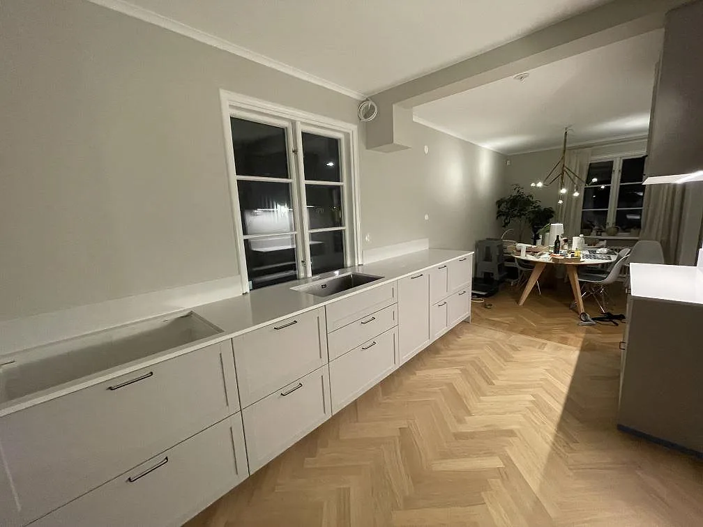 Køkkenbordplade i Silestone Eternal Statuario, Bromma – billede 2