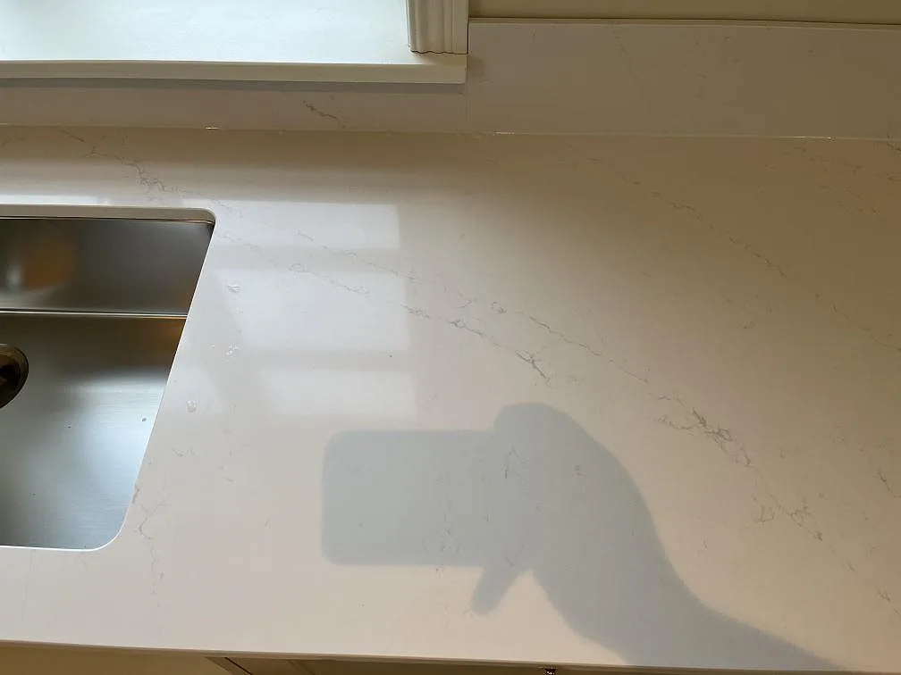 Køkkenbordplade i Silestone Eternal Statuario, Färjestaden – billede 6