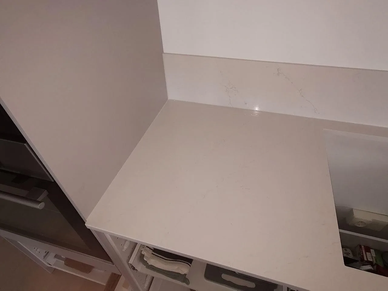 Køkkenø i Silestone Eternal Statuario, Göteborg – billede 5