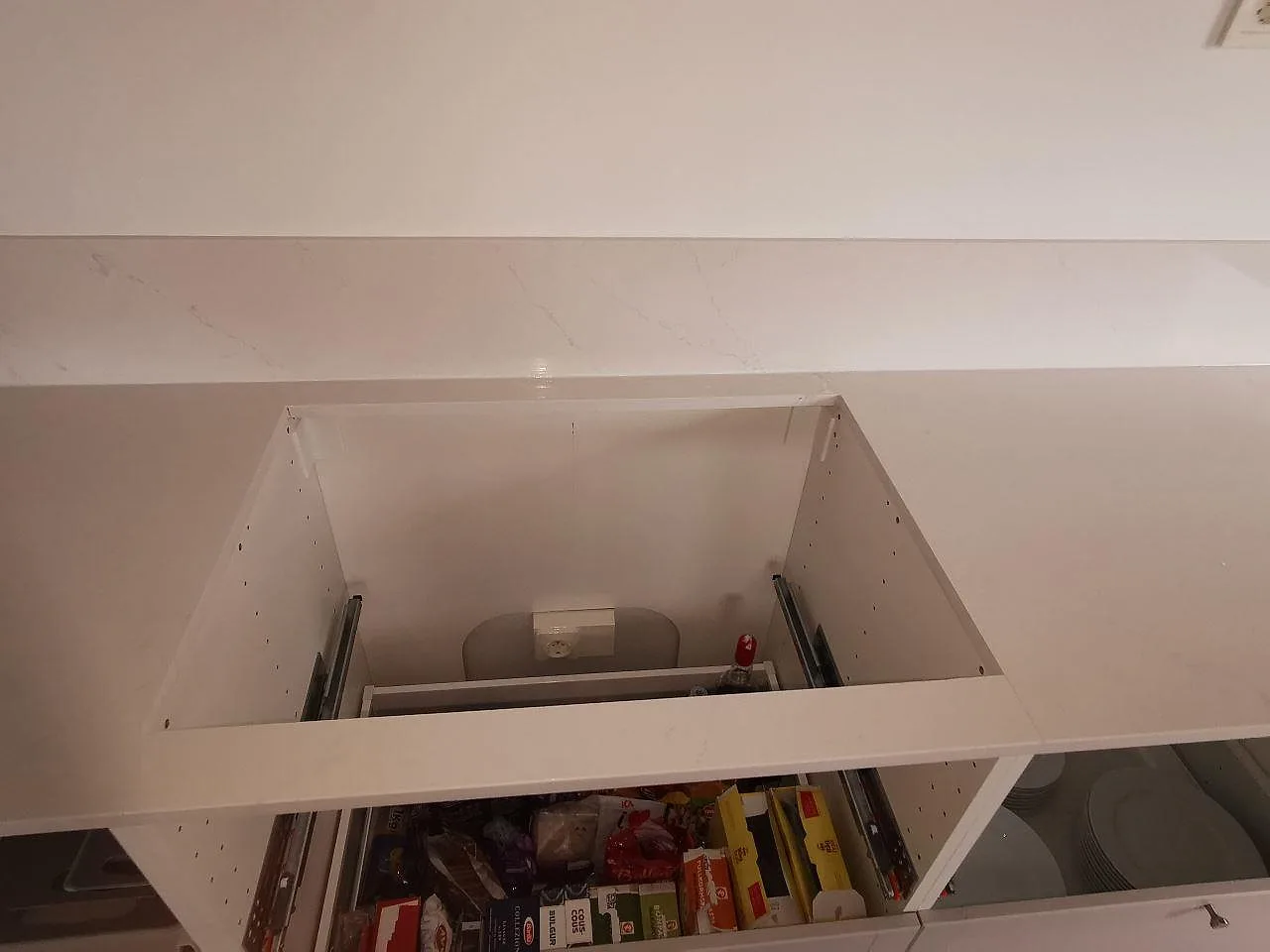 Køkkenø i Silestone Eternal Statuario, Göteborg – billede 6