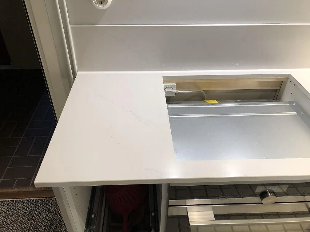 Køkkenbordplade i Silestone Eternal Statuario, Göteborg – billede 3