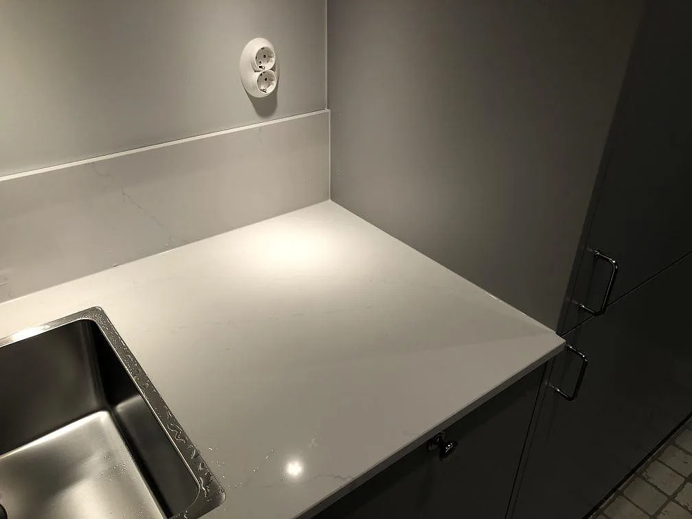 Køkkenbordplade i Silestone Eternal Statuario, Göteborg – billede 2