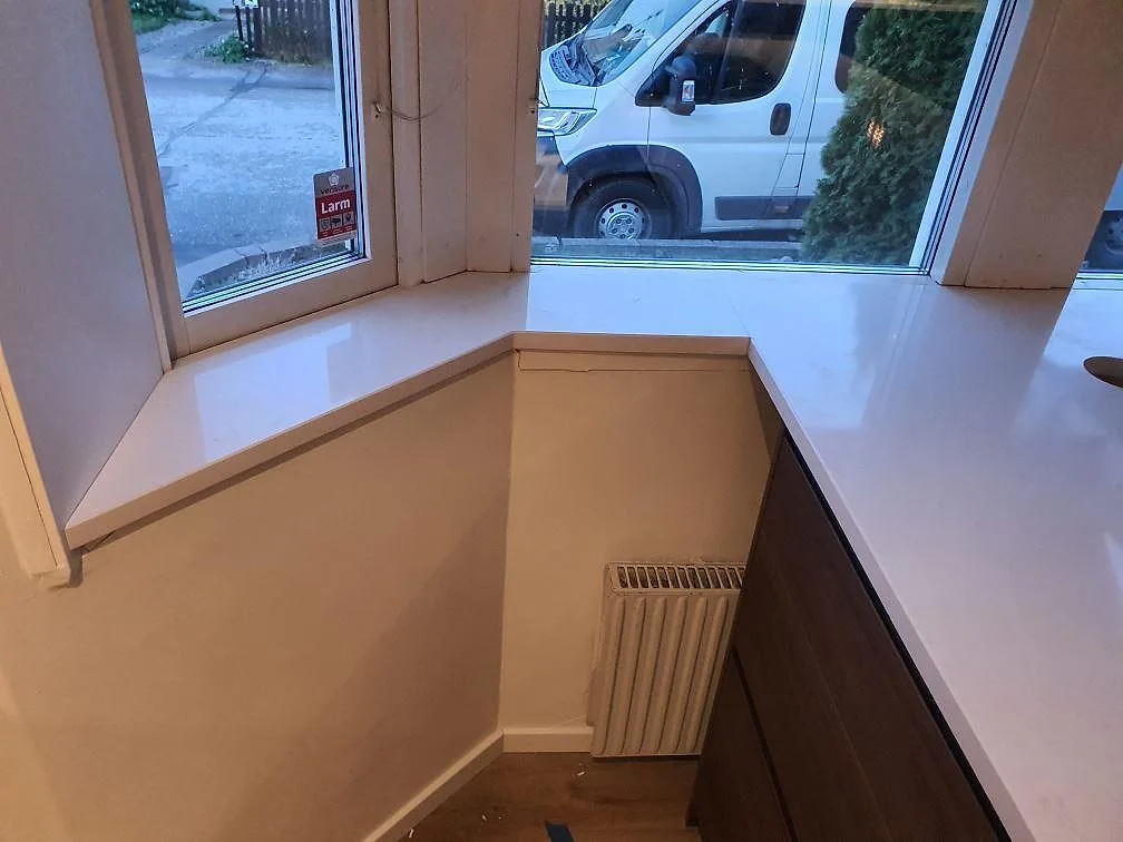 Køkkenbordplade i Silestone Eternal Statuario, Hallstahammar – billede 5