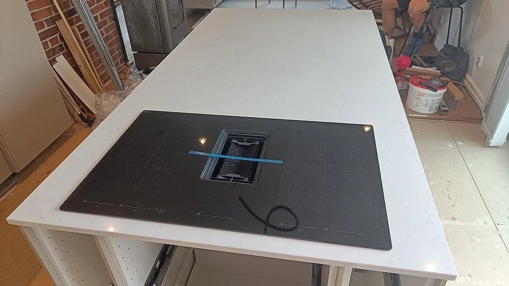Køkkenbordplade i Silestone Eternal Statuario, Halmstad – billede 3