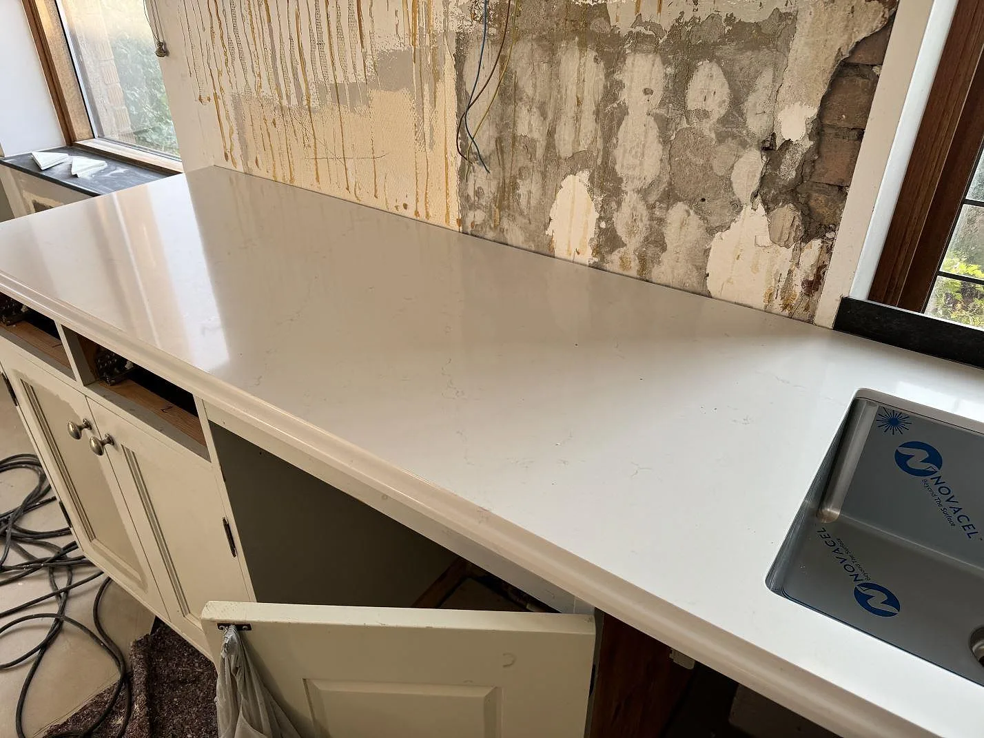 Køkkenbordplade i Silestone Eternal Statuario, Limhamn – billede 3