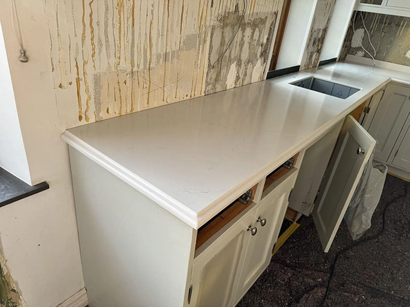 Køkkenbordplade i Silestone Eternal Statuario, Limhamn – billede 2