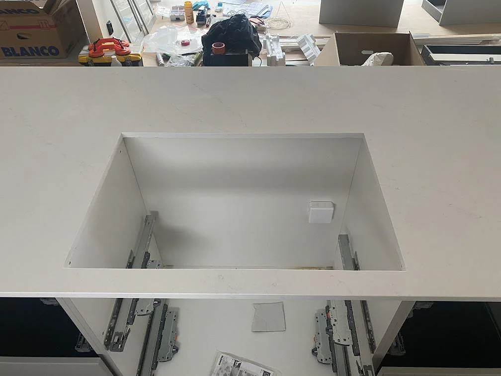 Køkkenbordplade i Silestone Eternal Statuario, Ljungby – billede 6