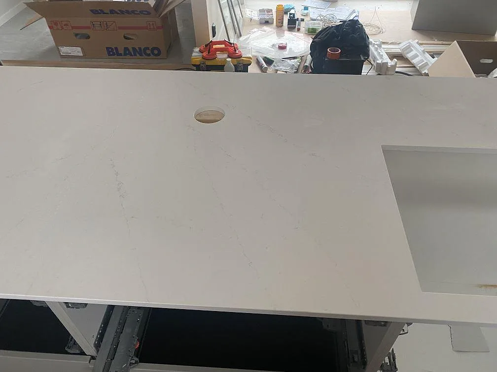 Køkkenbordplade i Silestone Eternal Statuario, Ljungby – billede 5