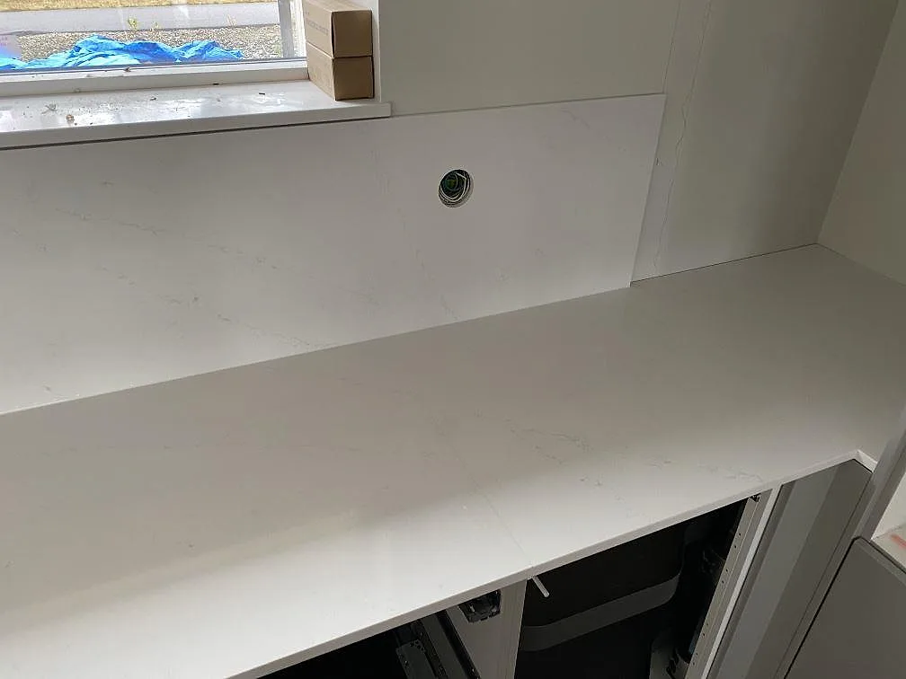 Køkkenbordplade i Silestone Eternal Statuario, Ljungby – billede 4