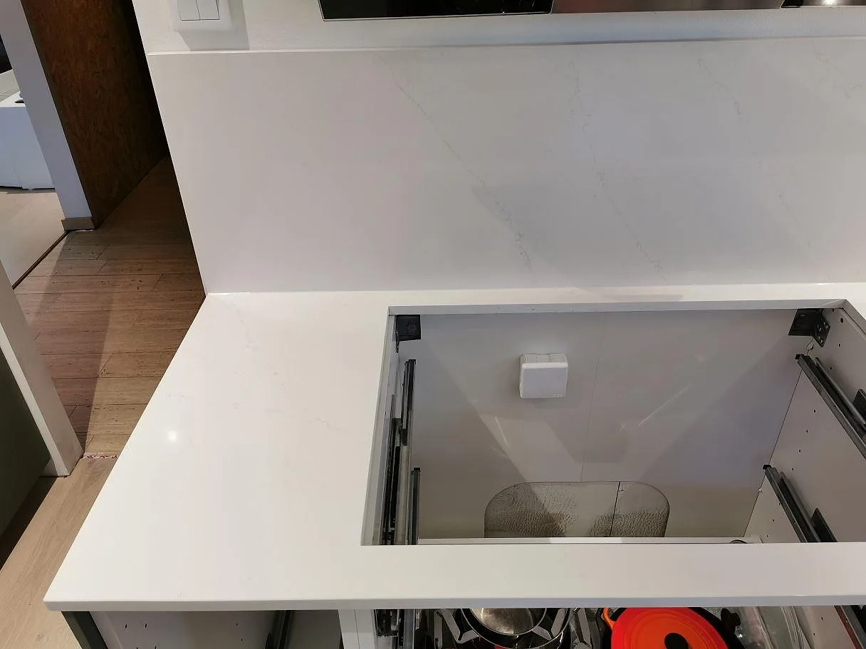 Køkkenbordplade i Silestone Eternal Statuario, Löddeköpinge – billede 2