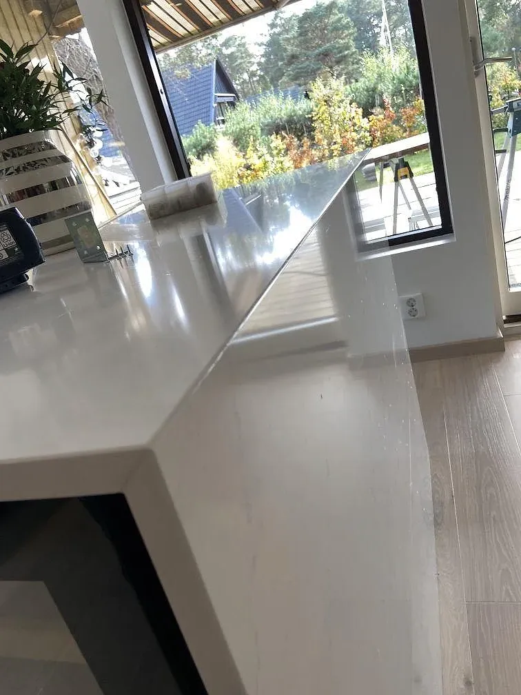 Køkkenbordplade i Silestone Eternal Statuario, Löddeköpinge