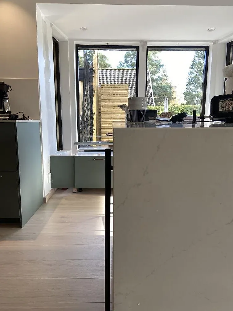 Køkkenbordplade i Silestone Eternal Statuario, Löddeköpinge – billede 3