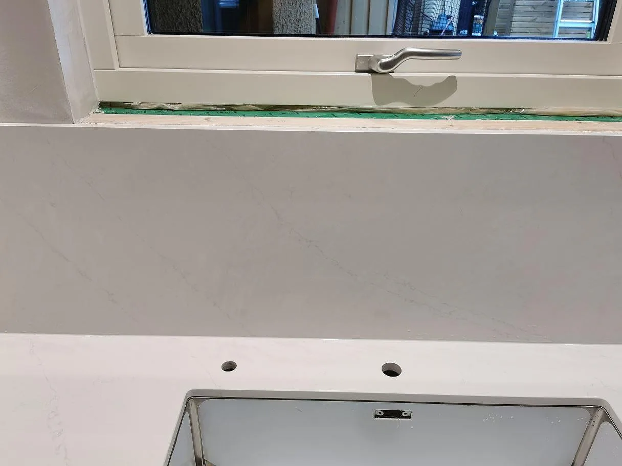 Køkkenbordplade i Silestone Eternal Statuario, Löddeköpinge – billede 5