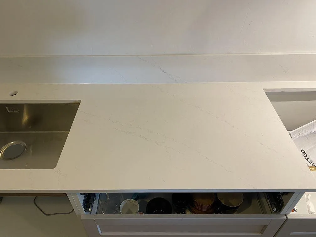 Køkkenbordplade i Silestone Eternal Statuario, Malmö – billede 5