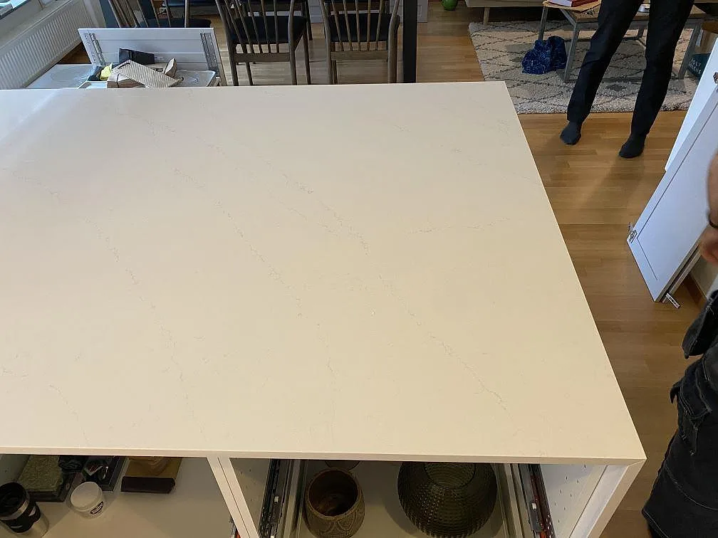 Køkkenbordplade i Silestone Eternal Statuario, Malmö – billede 7