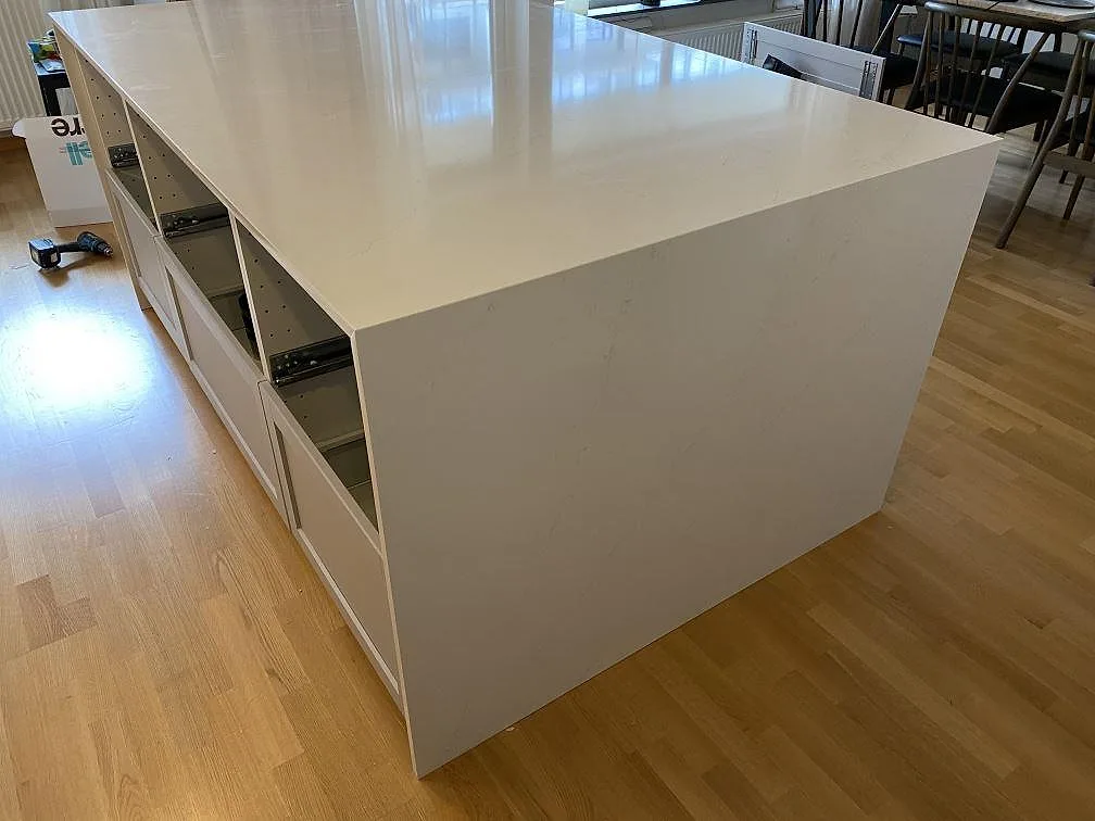 Køkkenbordplade i Silestone Eternal Statuario, Malmö – billede 3