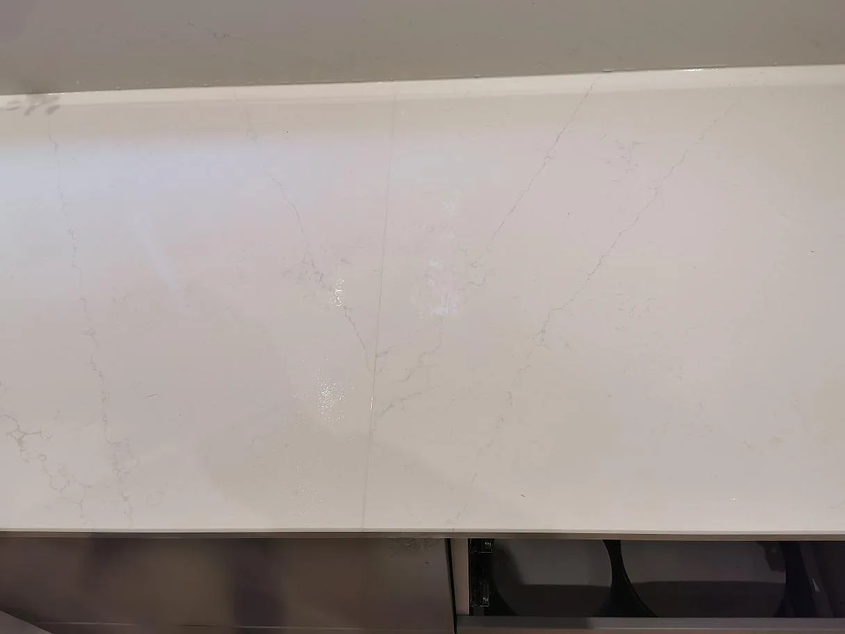 Køkkenbordplade i Silestone Eternal Statuario, Ödsmål – billede 5