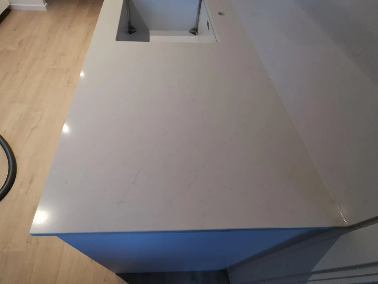 Køkkenbordplade i Silestone Eternal Statuario, Svedala – billede 4