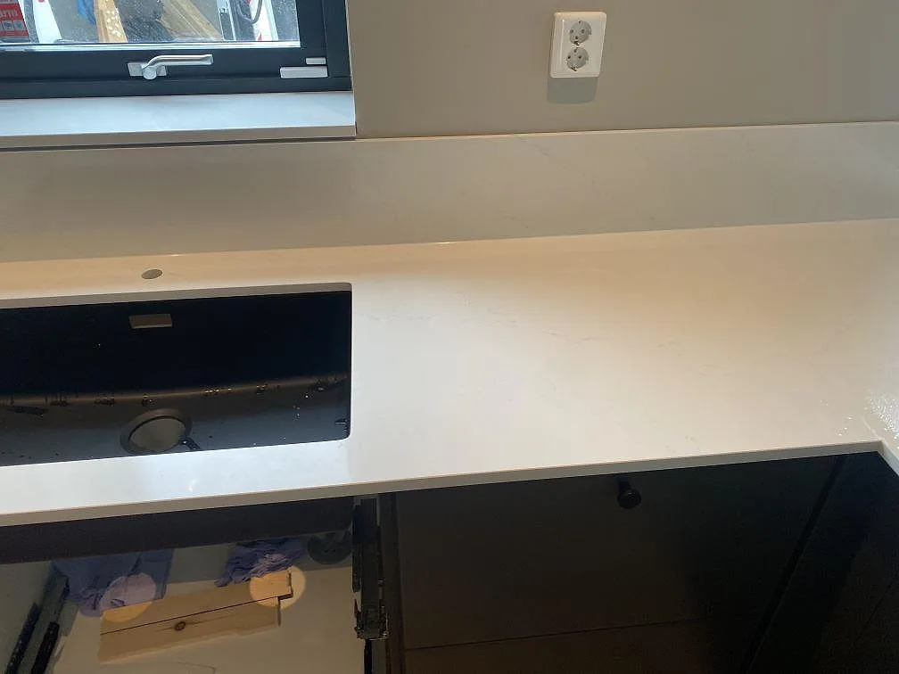 Køkkenbordplade i Silestone Eternal Statuario, Vellinge – billede 5