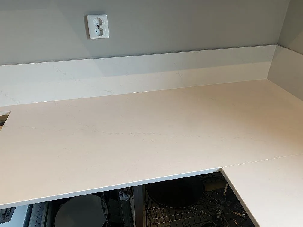 Køkkenbordplade i Silestone Eternal Statuario, Vellinge – billede 8