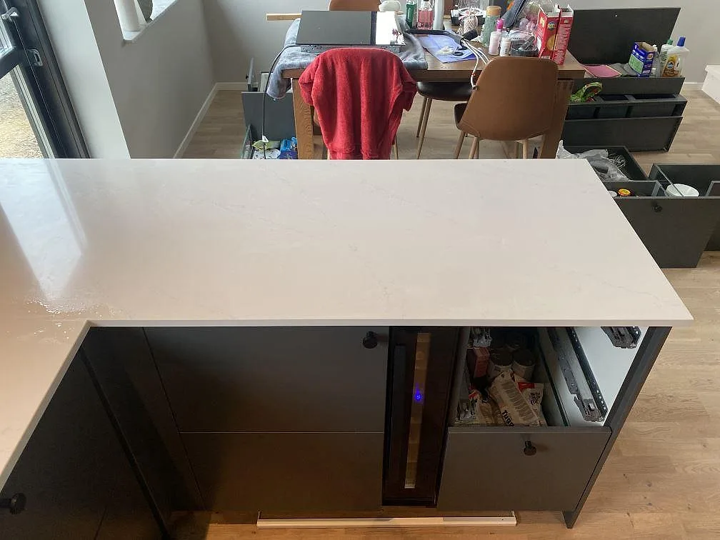 Køkkenbordplade i Silestone Eternal Statuario, Vellinge – billede 2