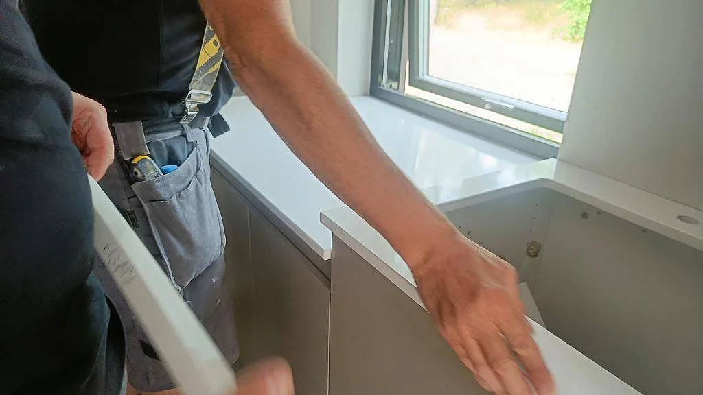 Køkkenbordplade i Silestone Eternal Statuario, Ystad – billede 3