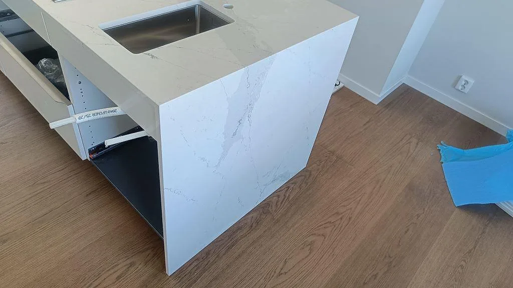 Køkkenbordplade i Silestone Ethereal Dusk, Halmstad – billede 2