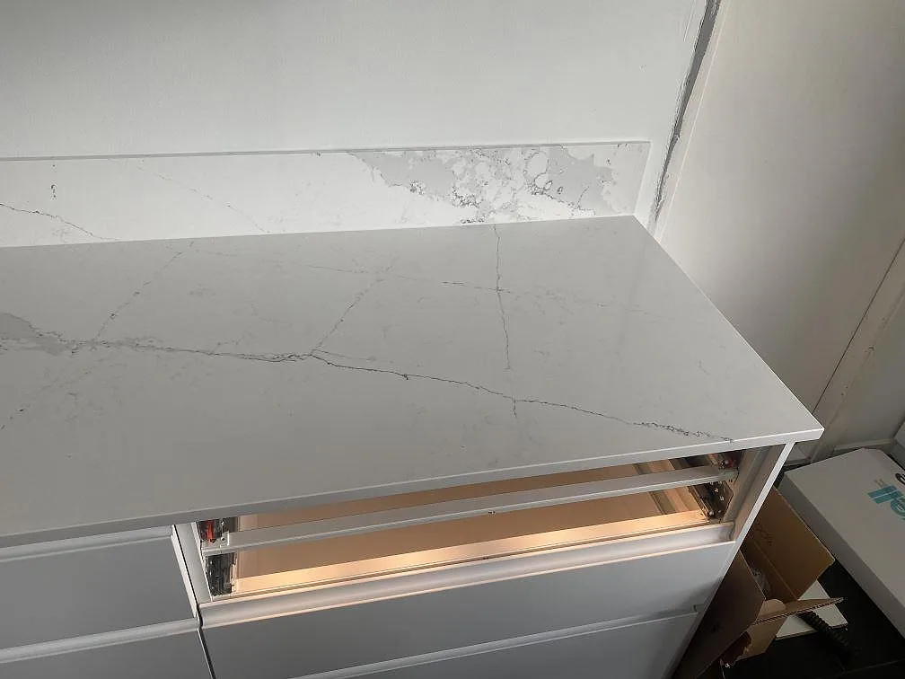 Køkkenbordplade i Silestone Ethereal Dusk, Staffanstorp – billede 6