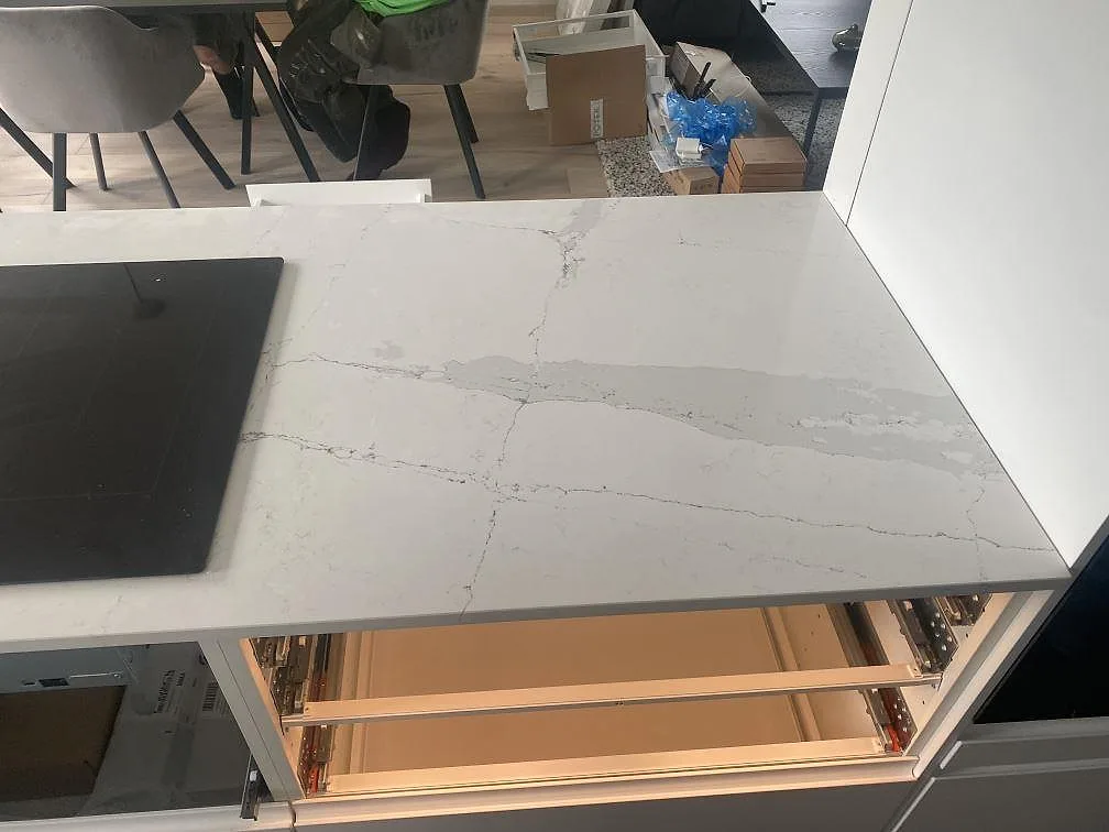 Køkkenbordplade i Silestone Ethereal Dusk, Staffanstorp – billede 4