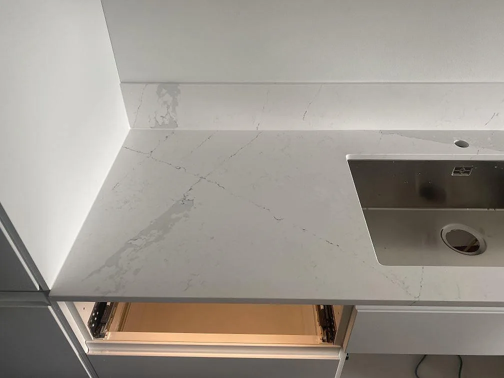 Køkkenbordplade i Silestone Ethereal Dusk, Staffanstorp – billede 7