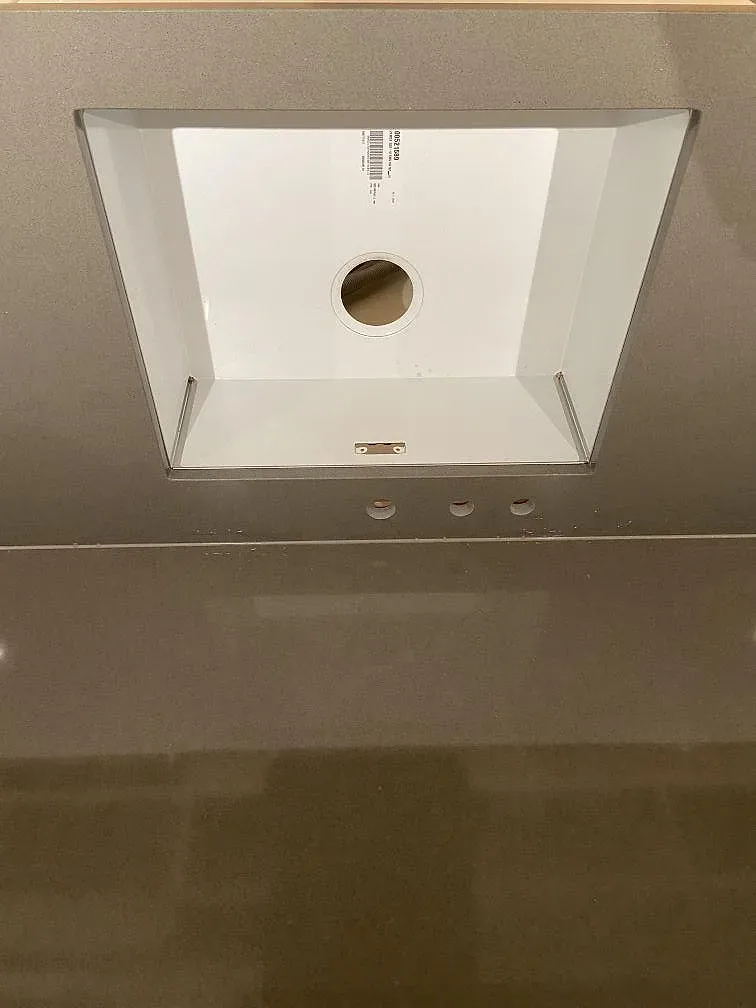 Køkkenbordplade i Silestone Gris Expo, Mölnlycke – billede 6