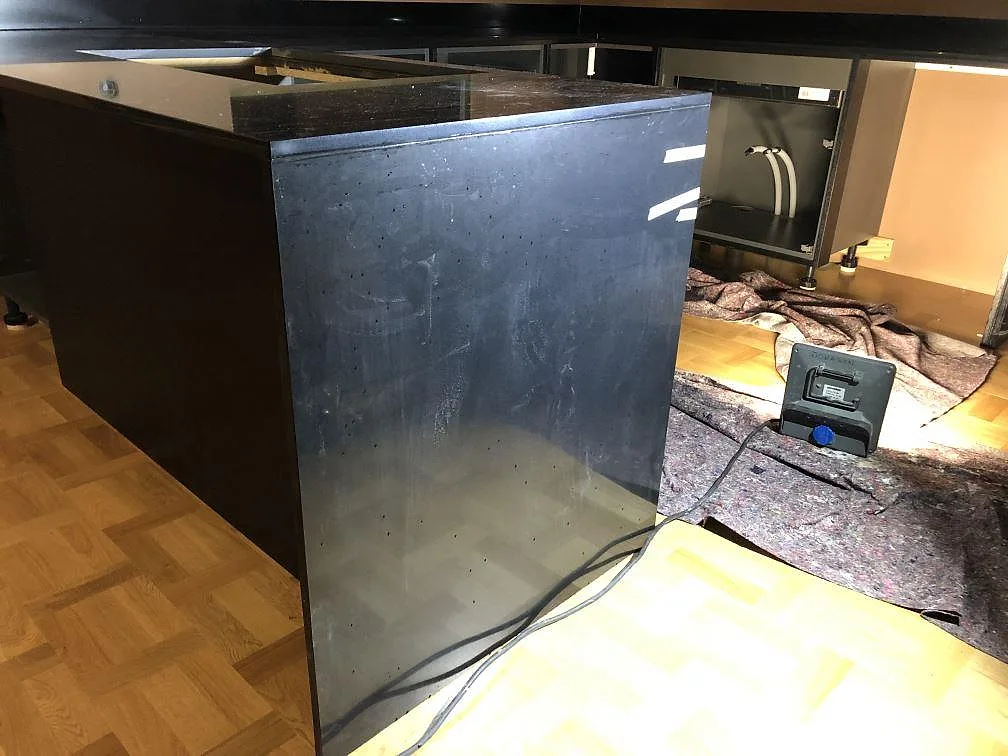 Køkkenbordplade i Silestone Iconic Black, Västra Frölunda – billede 4