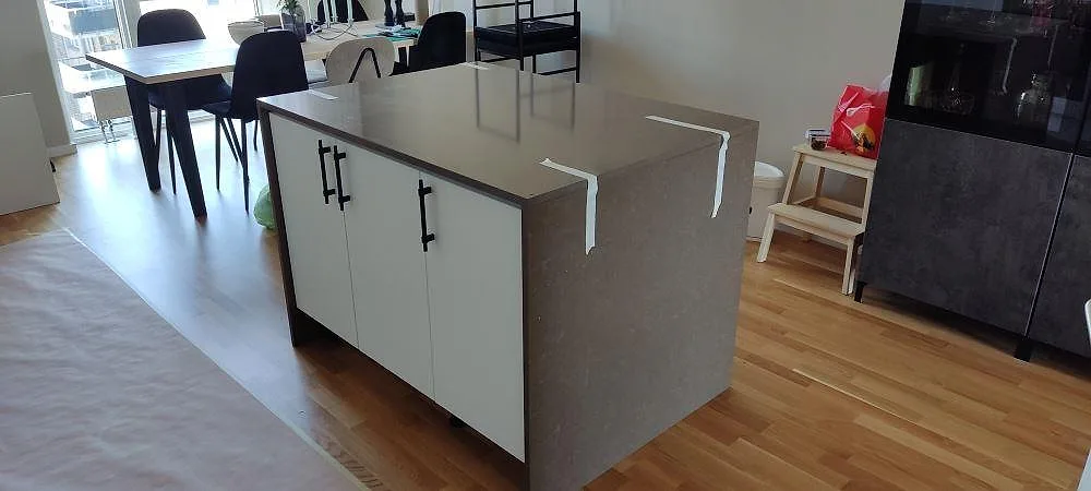 Køkkenbordplade i Silestone Iron Bark, Malmö – billede 2