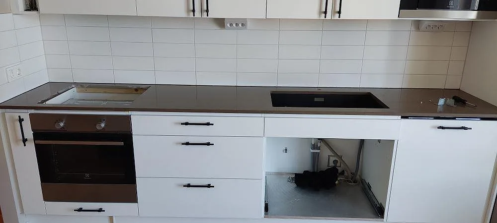Køkkenbordplade i Silestone Iron Bark, Malmö