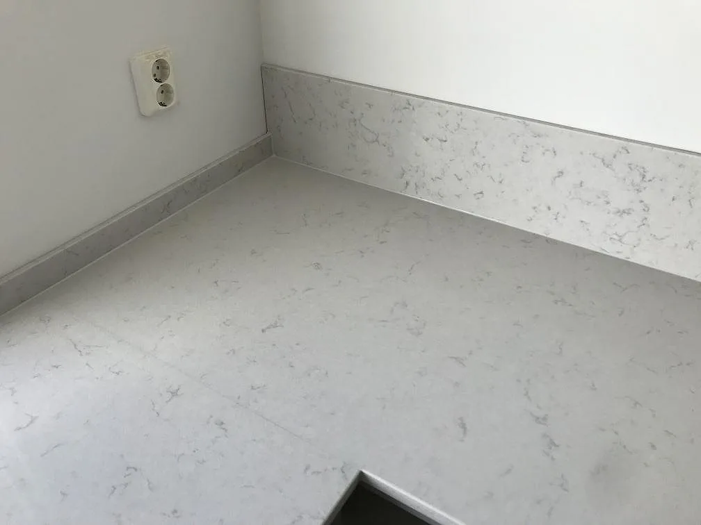Køkkenbordplade i Silestone Lagoon, Brämhult – billede 6