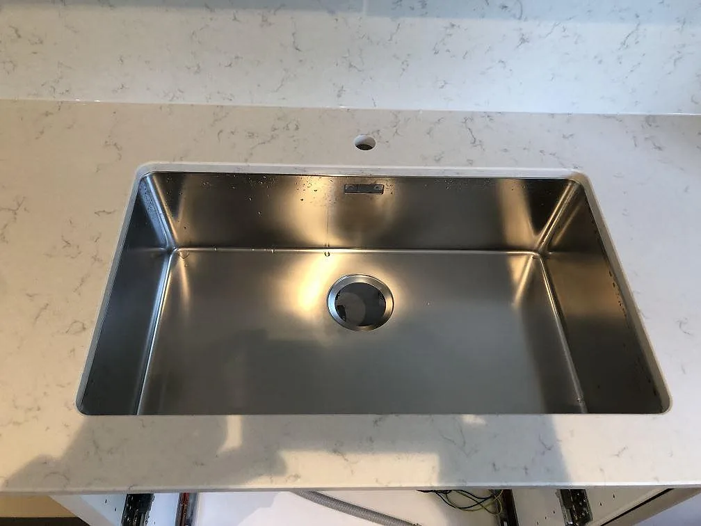 Køkkenbordplade i Silestone Lagoon, Falsterbo – billede 6