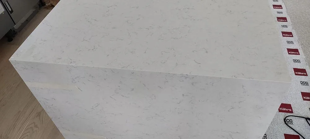 Køkkenbordplade i Silestone Lagoon, Hässleholm – billede 3