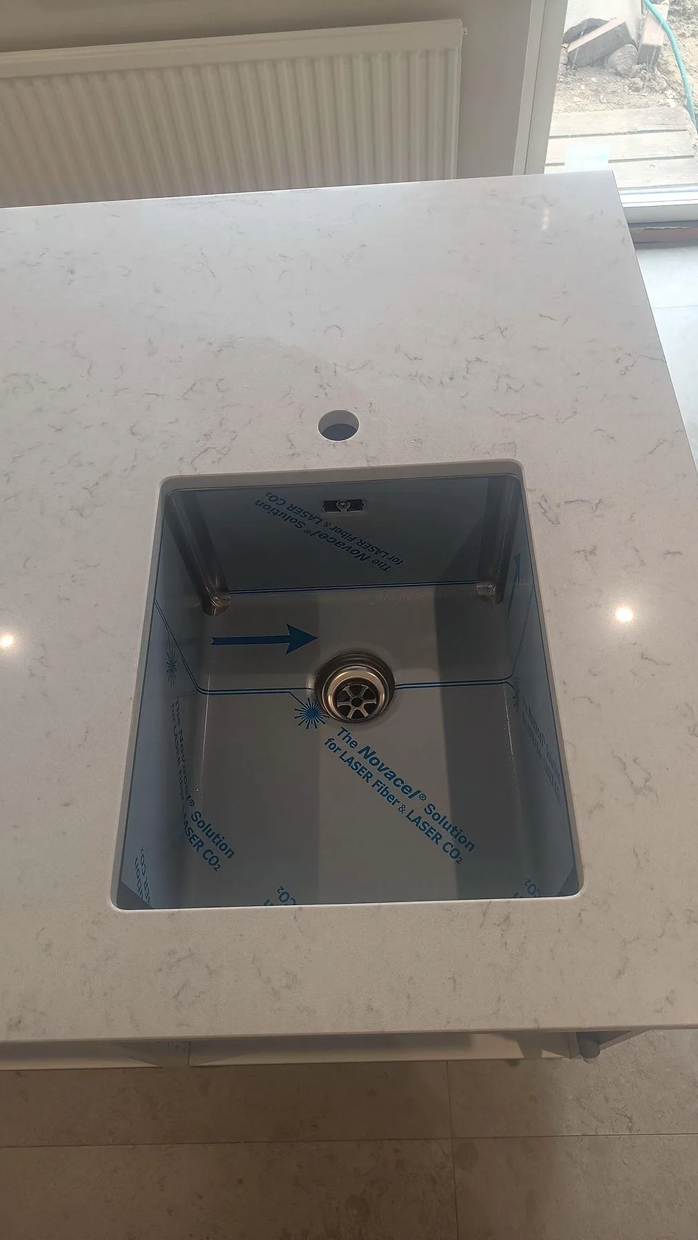 Køkkenbordplade i Silestone Lagoon, Höllviken – billede 3
