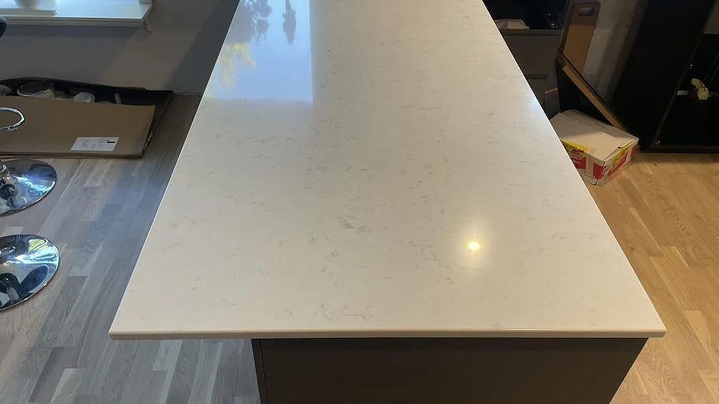 Køkkenbordplade i Silestone Lagoon, Hörby – billede 6