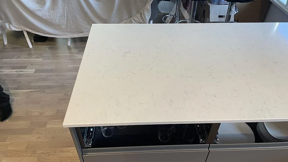 Køkkenbordplade i Silestone Lagoon, Hörby – billede 7