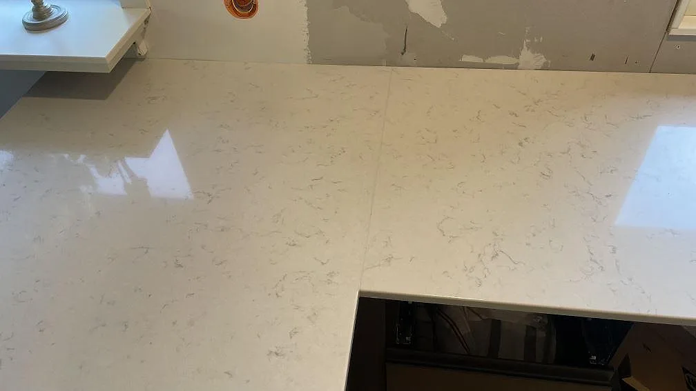 Køkkenbordplade i Silestone Lagoon, Hörby – billede 4