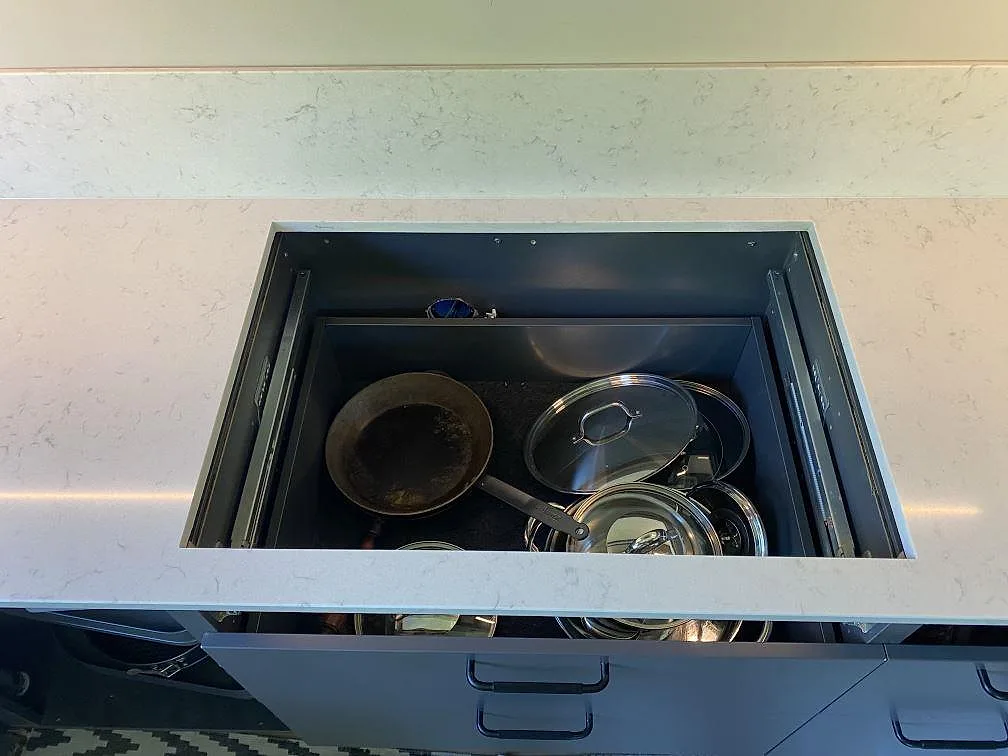 Køkkenbordplade i Silestone Lagoon, Hovås – billede 8