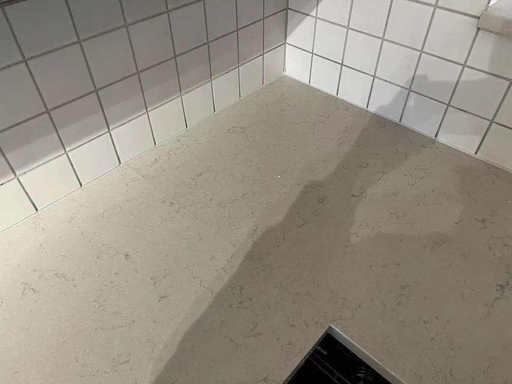 Køkkenbordplade i Silestone Lagoon, Kungsbacka – billede 6