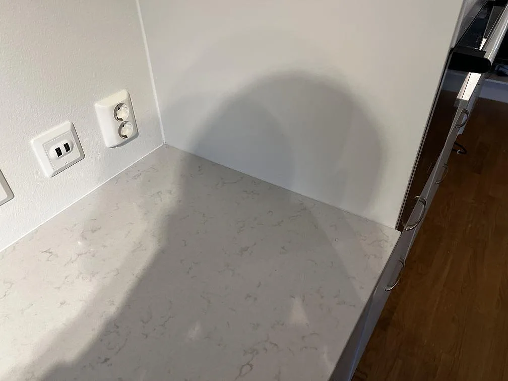 Køkkenbordplade i Silestone Lagoon, Kungsbacka – billede 7