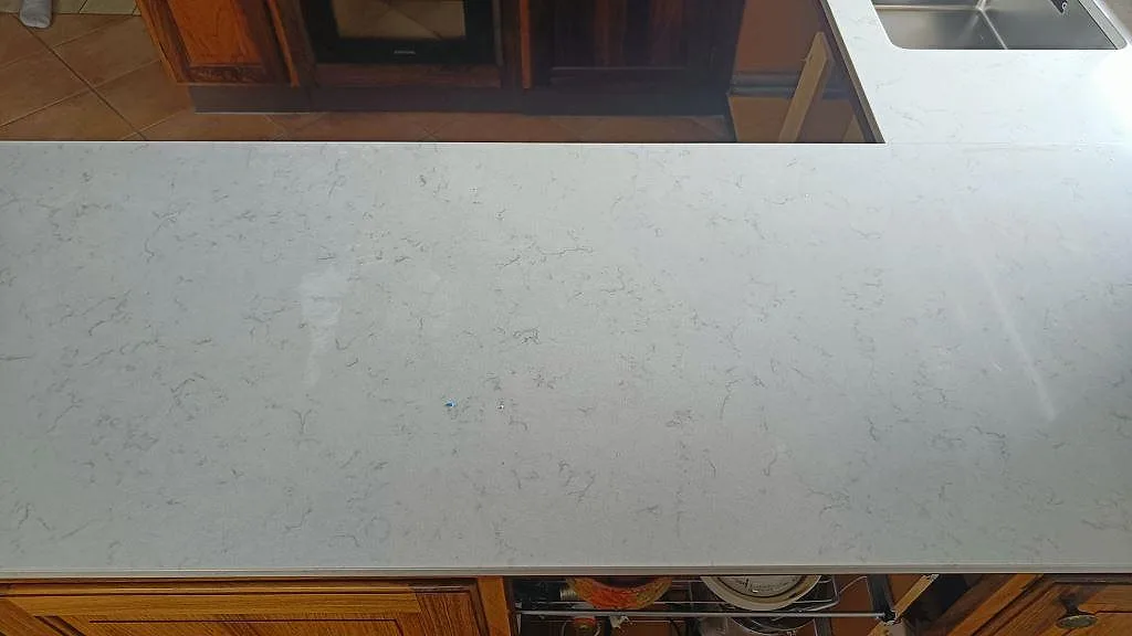 Køkkenbordplade i Silestone Lagoon, Löberöd – billede 6