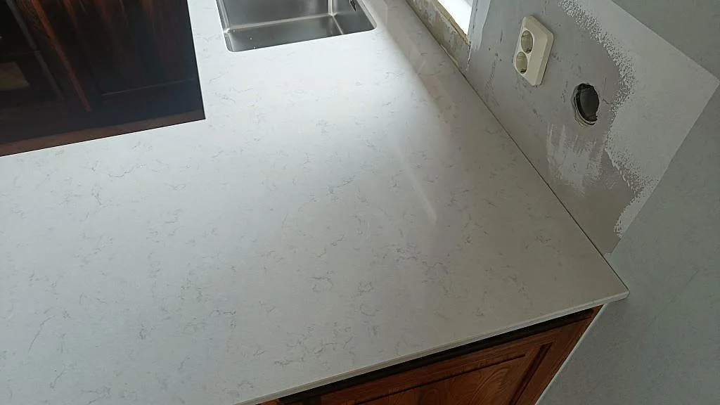Køkkenbordplade i Silestone Lagoon, Löberöd – billede 5